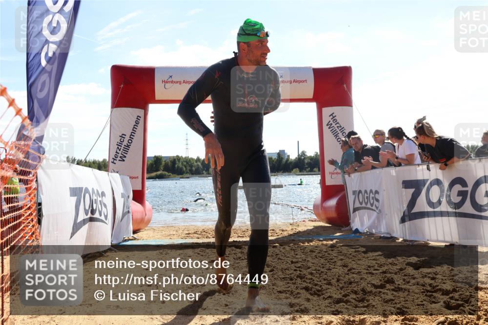 07.09.2025 - 19. Norderstedt Triathlon Luisa Fischer http://msf.ph/oto/8764449 07.09.2025 15:03:30 Schwimmen 927, 1409, 1415 meine-sportfotos.de