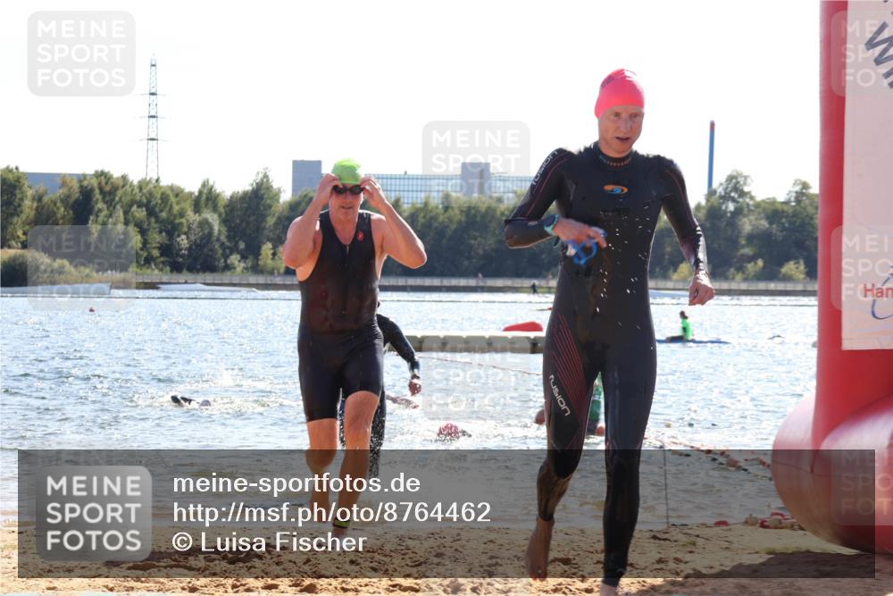07.09.2025 - 19. Norderstedt Triathlon Luisa Fischer http://msf.ph/oto/8764462 07.09.2025 15:03:42 Schwimmen 1435, 1533, 1534 meine-sportfotos.de
