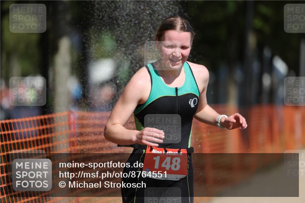 07.09.2025 - 19. Norderstedt Triathlon Michael Strokosch http://msf.ph/oto/8764551 07.09.2025 12:12:32 Laufen 148, 778 meine-sportfotos.de