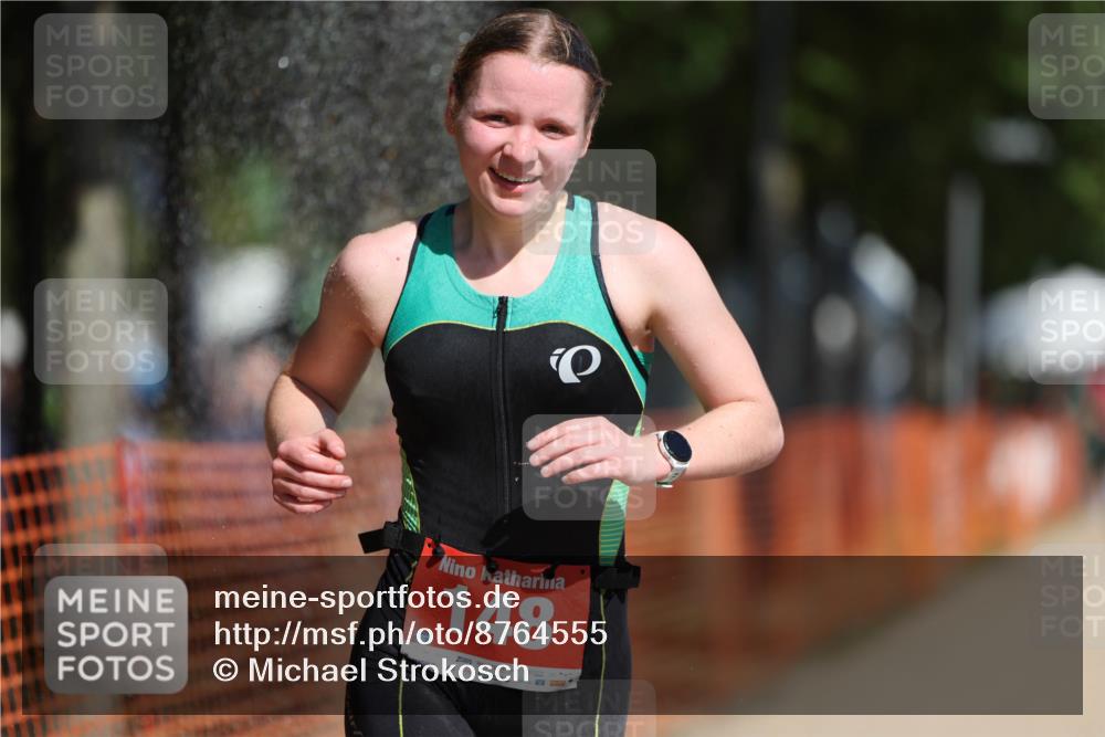 07.09.2025 - 19. Norderstedt Triathlon Michael Strokosch http://msf.ph/oto/8764555 07.09.2025 12:12:33 Laufen 148, 778 meine-sportfotos.de