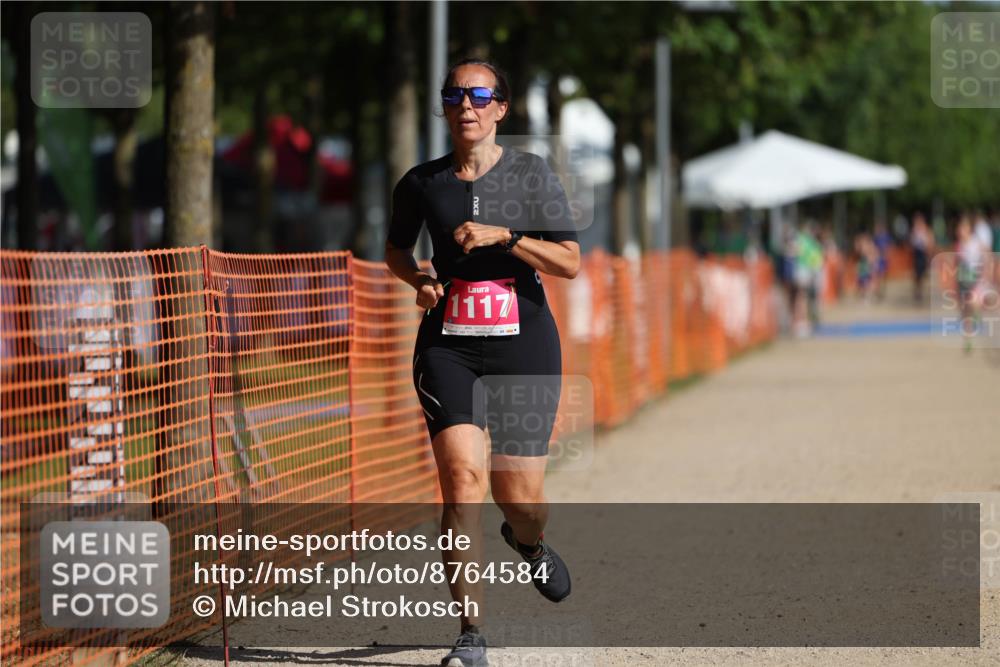07.09.2025 - 19. Norderstedt Triathlon Michael Strokosch http://msf.ph/oto/8764584 07.09.2025 10:48:24 Laufen 91, 1117 meine-sportfotos.de