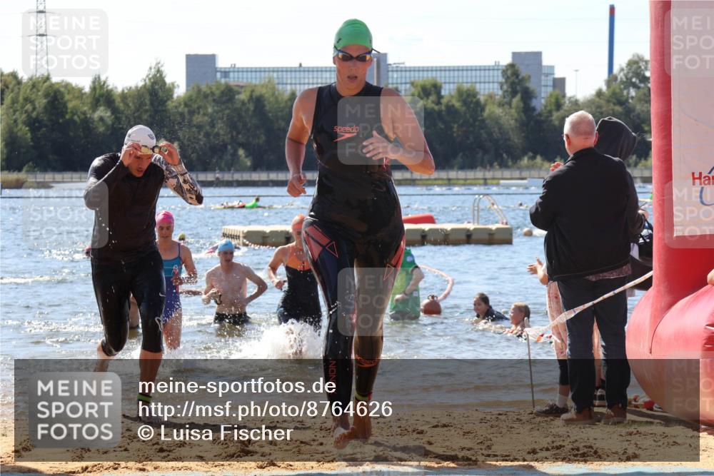 07.09.2025 - 19. Norderstedt Triathlon Luisa Fischer http://msf.ph/oto/8764626 07.09.2025 12:33:48 Schwimmen 232, 331, 799, 1389 meine-sportfotos.de