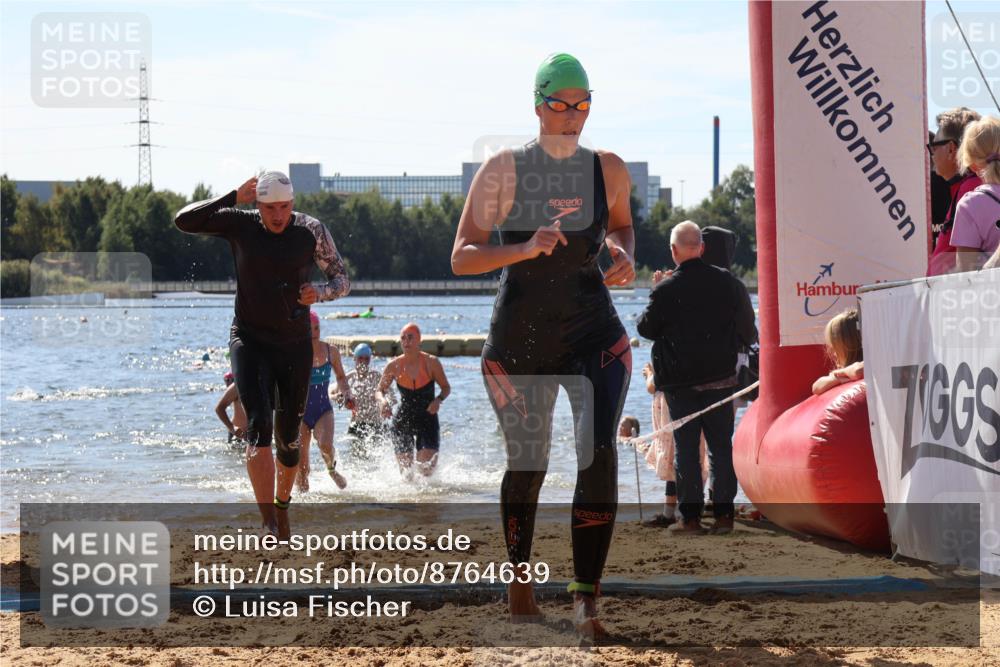 07.09.2025 - 19. Norderstedt Triathlon Luisa Fischer http://msf.ph/oto/8764639 07.09.2025 12:33:49 Schwimmen 232, 331, 799, 1389 meine-sportfotos.de