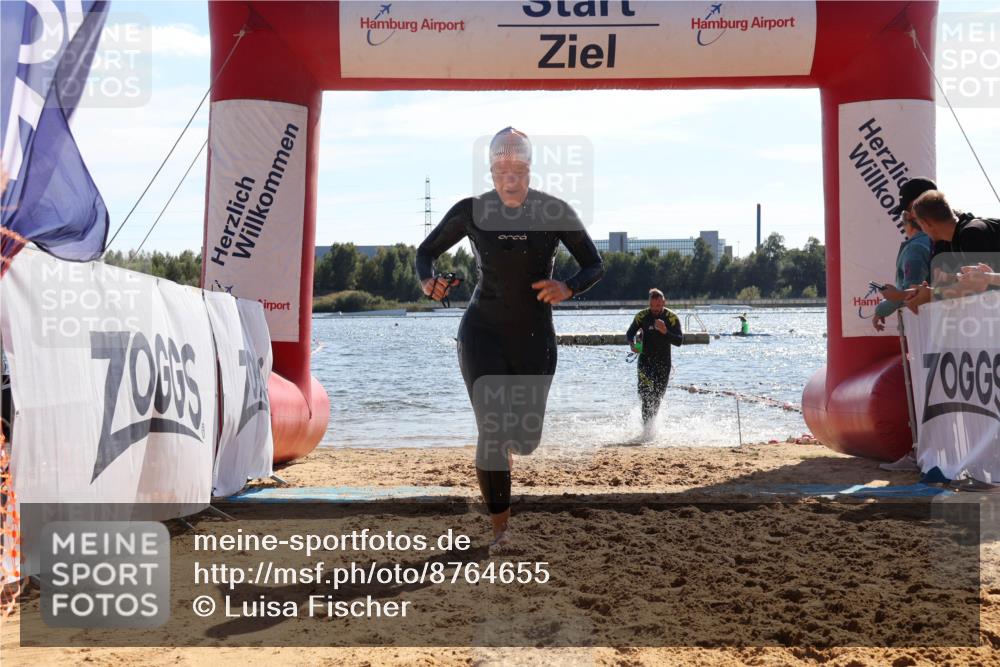 07.09.2025 - 19. Norderstedt Triathlon Luisa Fischer http://msf.ph/oto/8764655 07.09.2025 15:04:02 Schwimmen 870, 913, 914, 1528 meine-sportfotos.de