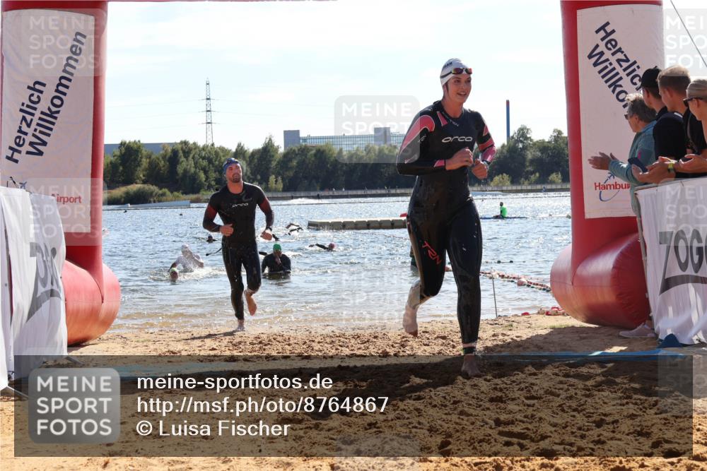 07.09.2025 - 19. Norderstedt Triathlon Luisa Fischer http://msf.ph/oto/8764867 07.09.2025 15:05:27 Schwimmen 942, 1460, 1522 meine-sportfotos.de