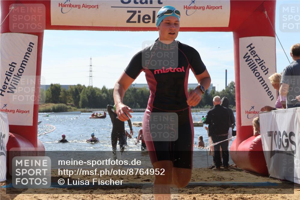 07.09.2025 - 19. Norderstedt Triathlon Luisa Fischer http://msf.ph/oto/8764952 07.09.2025 12:34:42 Schwimmen 211, 241, 310, 841, 855 meine-sportfotos.de