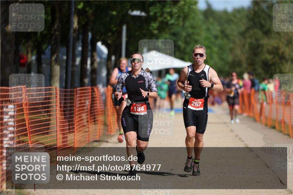 07.09.2025 - 19. Norderstedt Triathlon Michael Strokosch http://msf.ph/oto/8764977 07.09.2025 12:13:16 Laufen 184, 229, 267 meine-sportfotos.de
