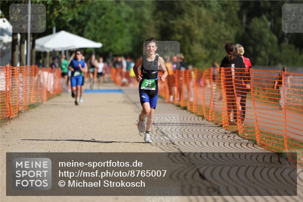 07.09.2025 - 19. Norderstedt Triathlon Michael Strokosch http://msf.ph/oto/8765007 07.09.2025 10:48:46 Laufen 71, 654 meine-sportfotos.de