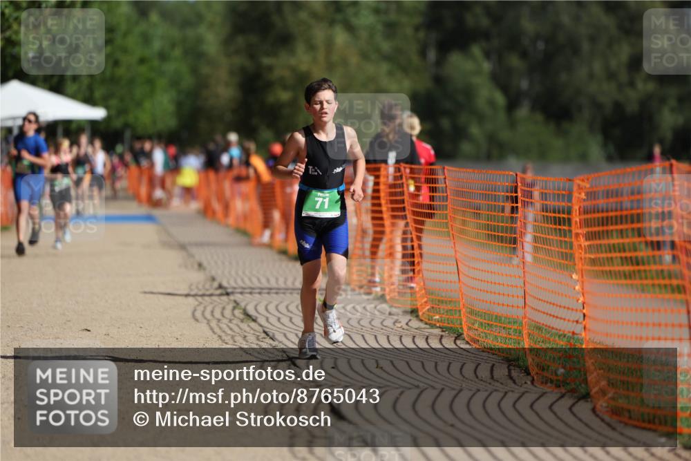 07.09.2025 - 19. Norderstedt Triathlon Michael Strokosch http://msf.ph/oto/8765043 07.09.2025 10:48:47 Laufen 71, 654 meine-sportfotos.de