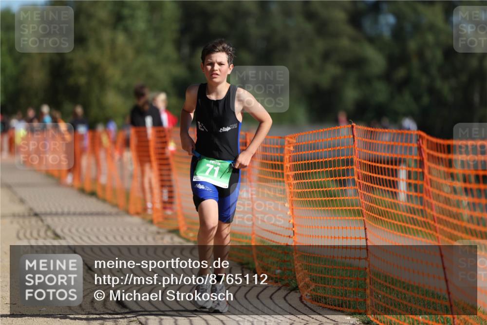 07.09.2025 - 19. Norderstedt Triathlon Michael Strokosch http://msf.ph/oto/8765112 07.09.2025 10:48:49 Laufen 71, 654 meine-sportfotos.de
