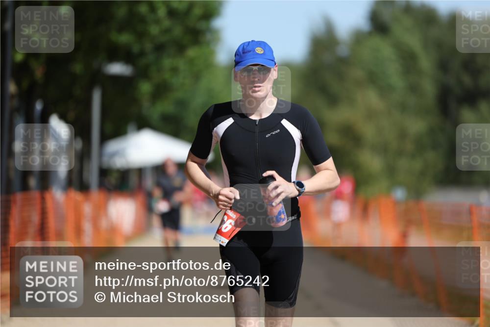 07.09.2025 - 19. Norderstedt Triathlon Michael Strokosch http://msf.ph/oto/8765242 07.09.2025 12:13:44 Laufen 287, 306 meine-sportfotos.de