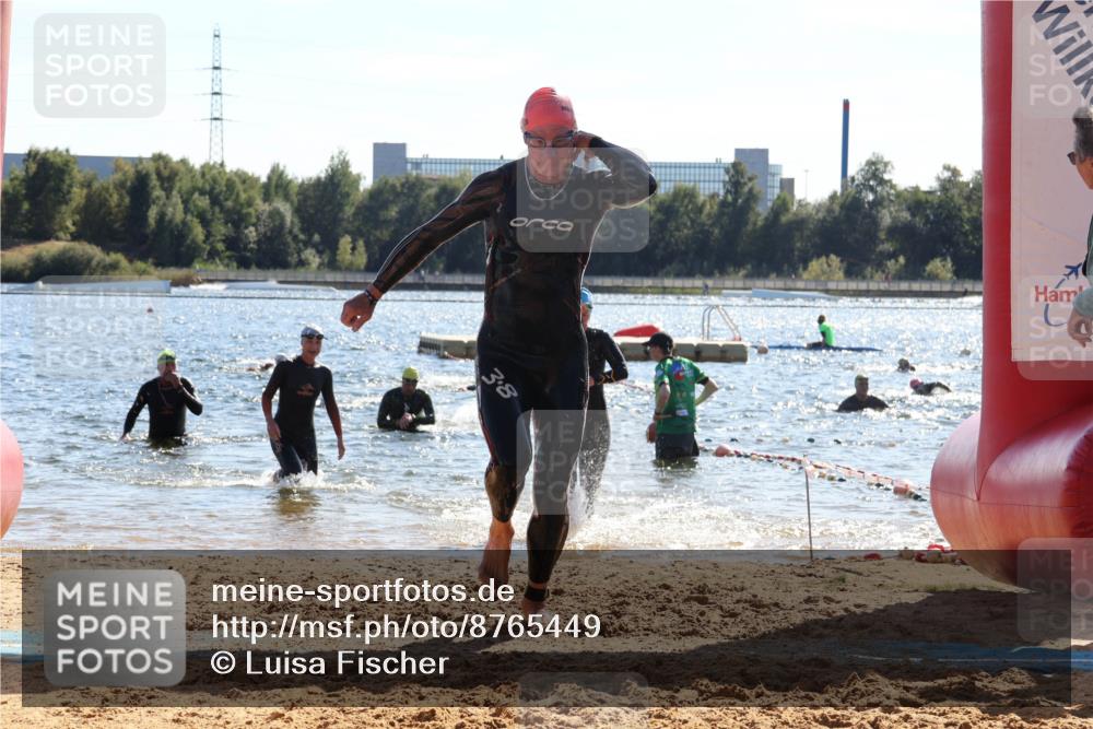 07.09.2025 - 19. Norderstedt Triathlon Luisa Fischer http://msf.ph/oto/8765449 07.09.2025 15:07:05 Schwimmen 933, 1419, 1432, 1473 meine-sportfotos.de