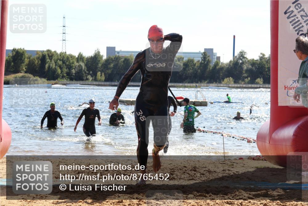 07.09.2025 - 19. Norderstedt Triathlon Luisa Fischer http://msf.ph/oto/8765452 07.09.2025 15:07:06 Schwimmen 933, 1419, 1432, 1473 meine-sportfotos.de