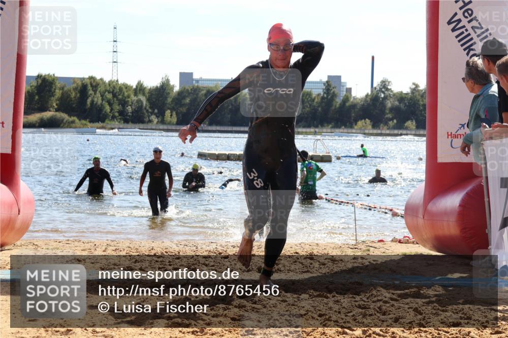 07.09.2025 - 19. Norderstedt Triathlon Luisa Fischer http://msf.ph/oto/8765456 07.09.2025 15:07:06 Schwimmen 933, 1419, 1432, 1473 meine-sportfotos.de