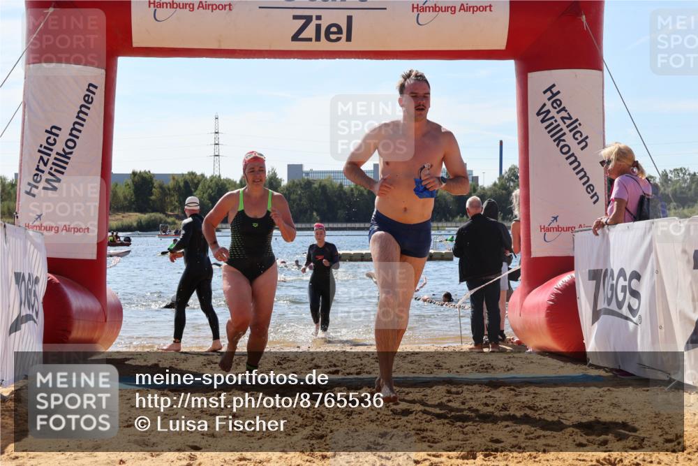 07.09.2025 - 19. Norderstedt Triathlon Luisa Fischer http://msf.ph/oto/8765536 07.09.2025 12:36:23 Schwimmen 264, 324, 1353 meine-sportfotos.de