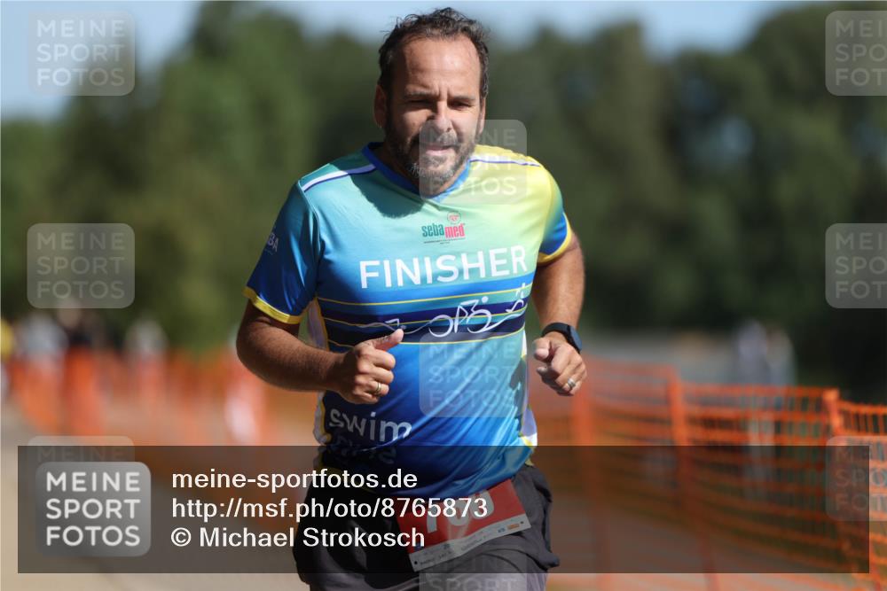 07.09.2025 - 19. Norderstedt Triathlon Michael Strokosch http://msf.ph/oto/8765873 07.09.2025 11:32:10 Laufen 760 meine-sportfotos.de