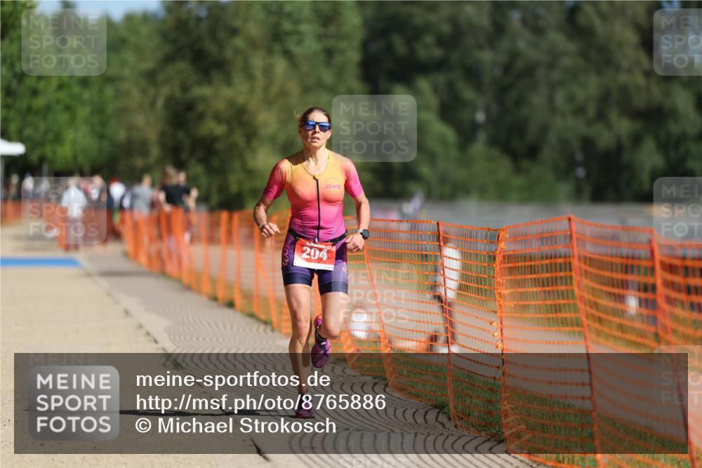 07.09.2025 - 19. Norderstedt Triathlon Michael Strokosch http://msf.ph/oto/8765886 07.09.2025 11:32:48 Laufen 204 meine-sportfotos.de