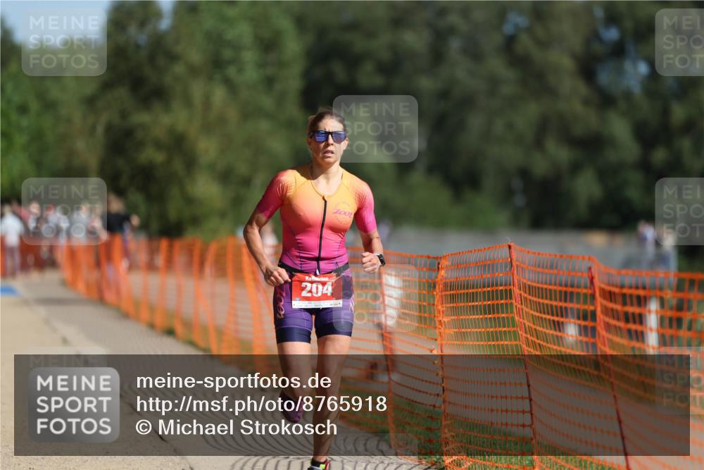 07.09.2025 - 19. Norderstedt Triathlon Michael Strokosch http://msf.ph/oto/8765918 07.09.2025 11:32:49 Laufen 204 meine-sportfotos.de