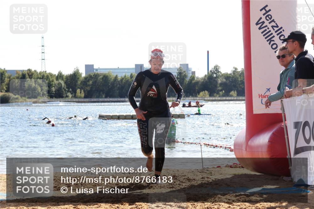 07.09.2025 - 19. Norderstedt Triathlon Luisa Fischer http://msf.ph/oto/8766183 07.09.2025 15:09:41 Schwimmen 429, 934, 1476 meine-sportfotos.de