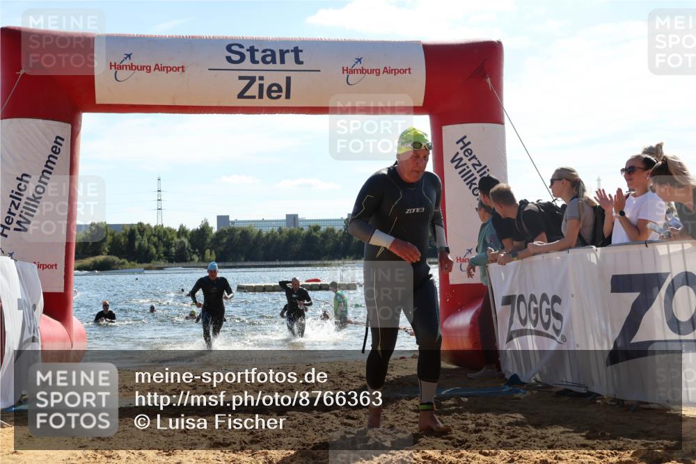 07.09.2025 - 19. Norderstedt Triathlon Luisa Fischer http://msf.ph/oto/8766363 07.09.2025 15:10:32 Schwimmen 380, 418, 929, 1515 meine-sportfotos.de