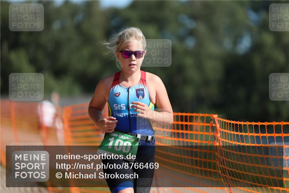 07.09.2025 - 19. Norderstedt Triathlon Michael Strokosch http://msf.ph/oto/8766469 07.09.2025 10:50:12 Laufen 100 meine-sportfotos.de