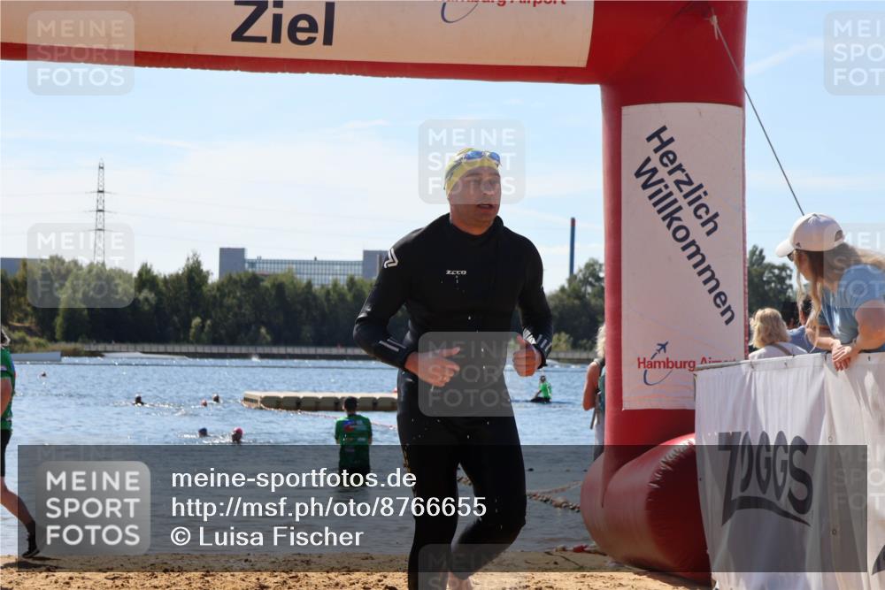 07.09.2025 - 19. Norderstedt Triathlon Luisa Fischer http://msf.ph/oto/8766655 07.09.2025 12:40:58 Schwimmen 312 meine-sportfotos.de