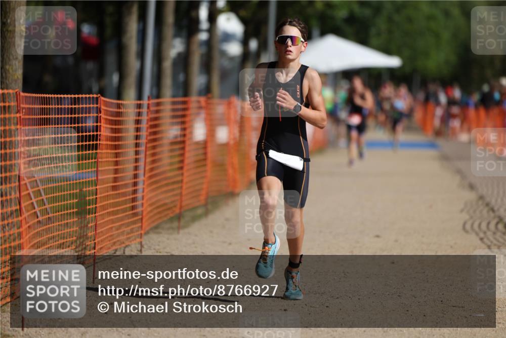 07.09.2025 - 19. Norderstedt Triathlon Michael Strokosch http://msf.ph/oto/8766927 07.09.2025 10:51:20 Laufen 68, 649 meine-sportfotos.de