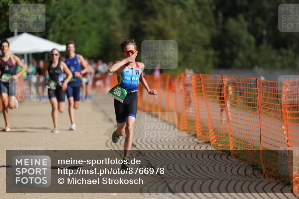 07.09.2025 - 19. Norderstedt Triathlon Michael Strokosch http://msf.ph/oto/8766978 07.09.2025 10:51:32 Laufen 56, 648, 673, 686, 1146 meine-sportfotos.de