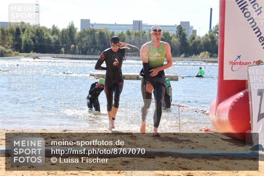 07.09.2025 - 19. Norderstedt Triathlon Luisa Fischer http://msf.ph/oto/8767070 07.09.2025 13:24:33 Schwimmen 997, 999, 1003, 1007 meine-sportfotos.de
