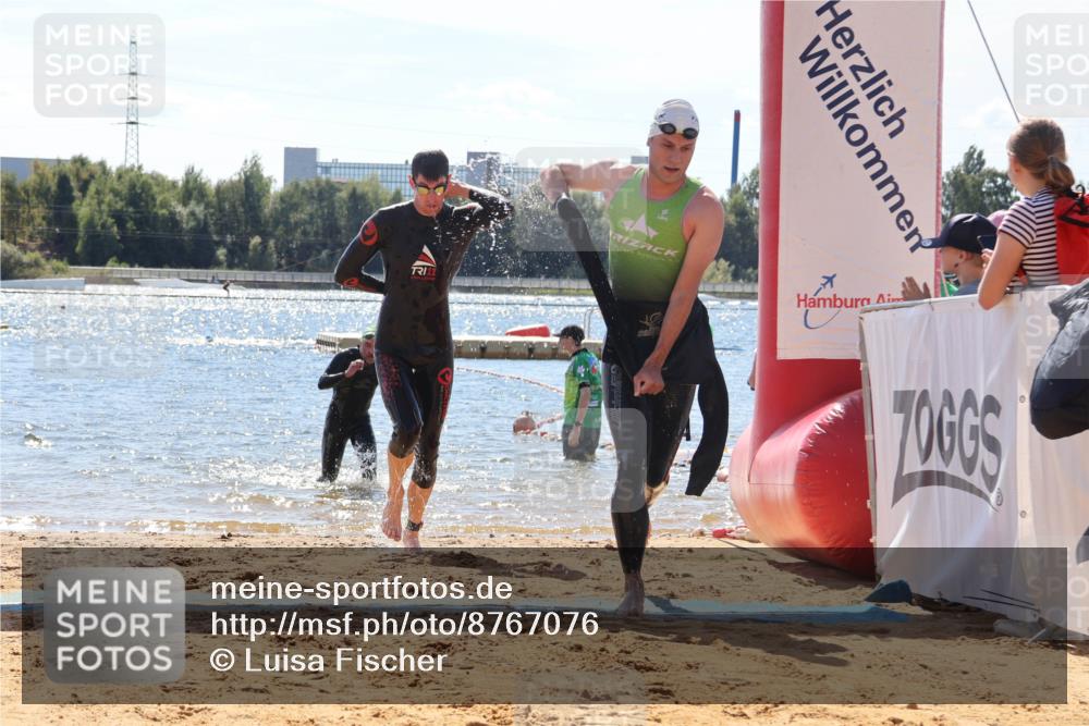 07.09.2025 - 19. Norderstedt Triathlon Luisa Fischer http://msf.ph/oto/8767076 07.09.2025 13:24:34 Schwimmen 997, 1003, 1007 meine-sportfotos.de