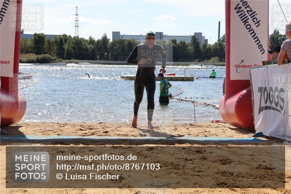 07.09.2025 - 19. Norderstedt Triathlon Luisa Fischer http://msf.ph/oto/8767103 07.09.2025 13:24:38 Schwimmen 997, 1003, 1007 meine-sportfotos.de