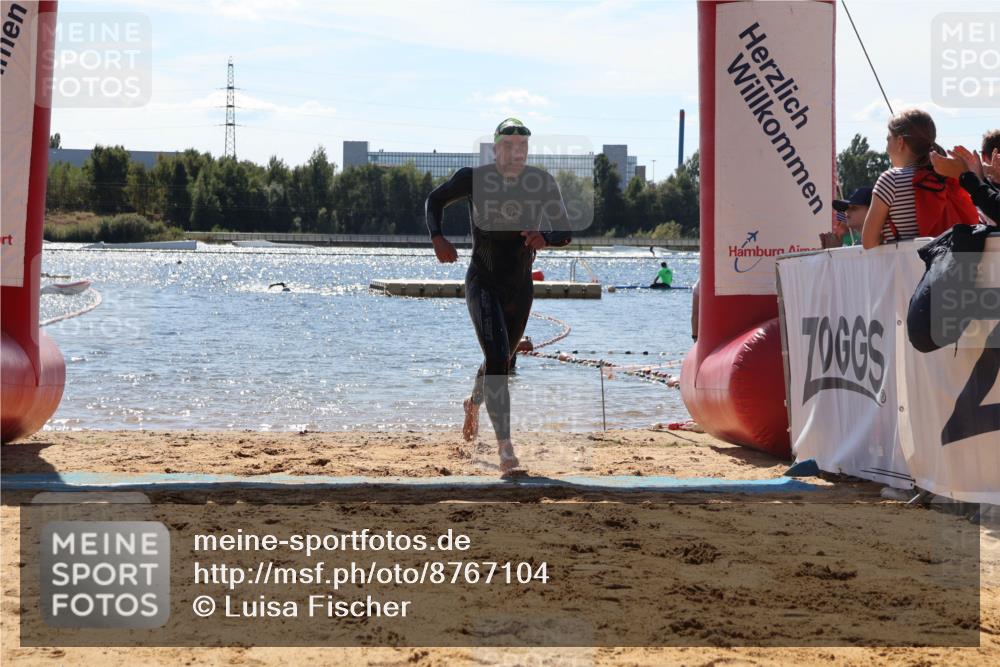 07.09.2025 - 19. Norderstedt Triathlon Luisa Fischer http://msf.ph/oto/8767104 07.09.2025 13:24:39 Schwimmen 997, 1003, 1007 meine-sportfotos.de