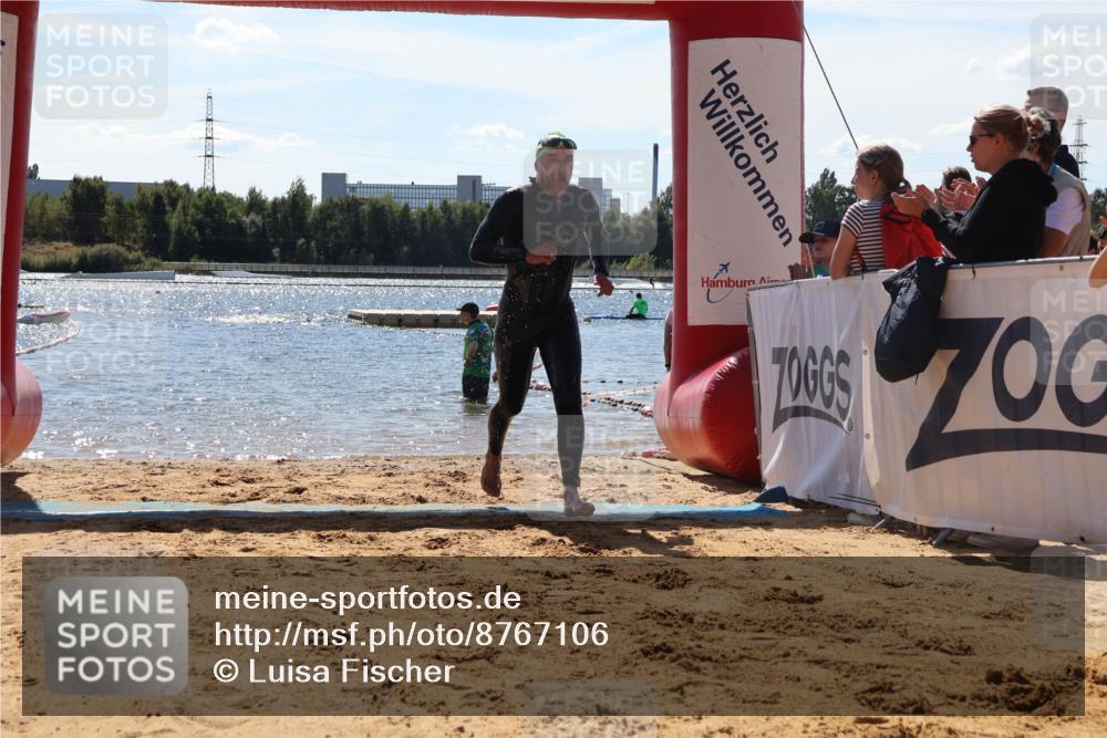07.09.2025 - 19. Norderstedt Triathlon Luisa Fischer http://msf.ph/oto/8767106 07.09.2025 13:24:39 Schwimmen 997, 1003, 1007 meine-sportfotos.de