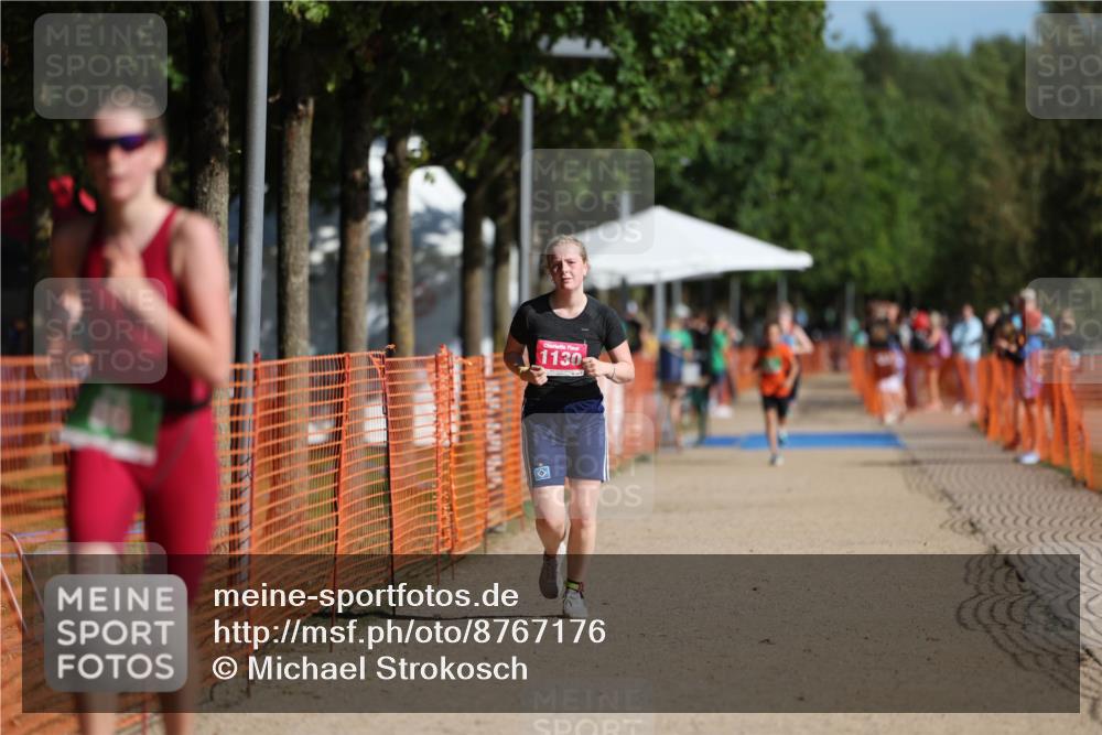 07.09.2025 - 19. Norderstedt Triathlon Michael Strokosch http://msf.ph/oto/8767176 07.09.2025 10:52:16 Laufen 86, 1130 meine-sportfotos.de