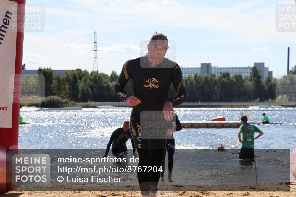 07.09.2025 - 19. Norderstedt Triathlon Luisa Fischer http://msf.ph/oto/8767204 07.09.2025 13:27:00 Schwimmen 394, 965, 1038 meine-sportfotos.de