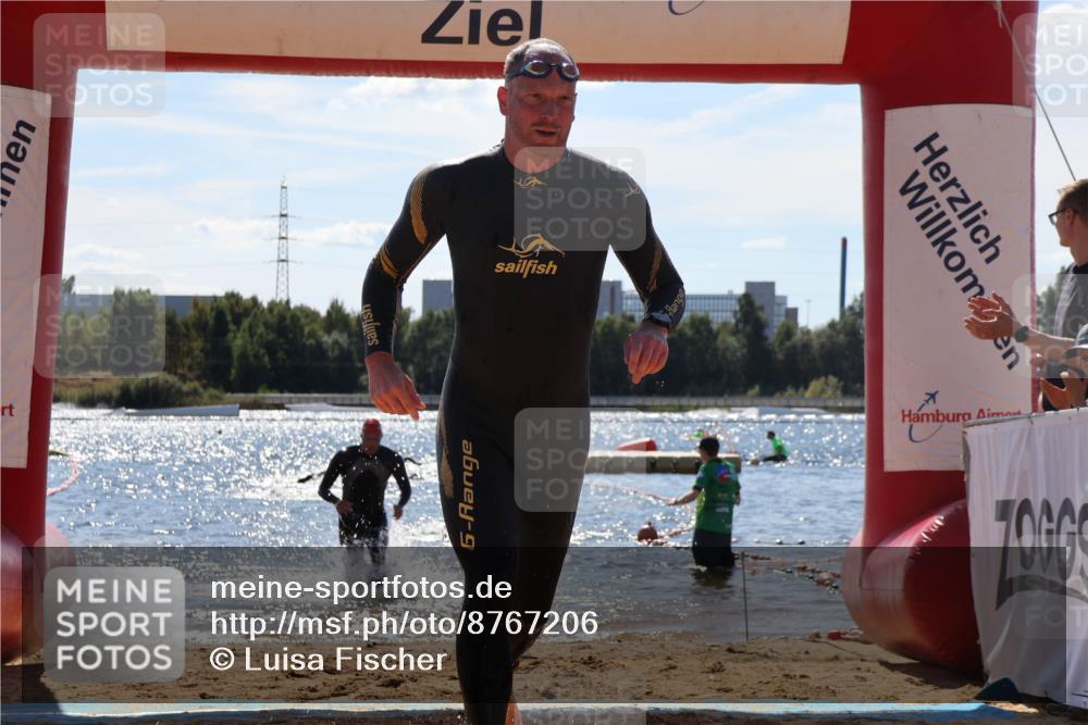 07.09.2025 - 19. Norderstedt Triathlon Luisa Fischer http://msf.ph/oto/8767206 07.09.2025 13:27:01 Schwimmen 394, 965, 1038 meine-sportfotos.de
