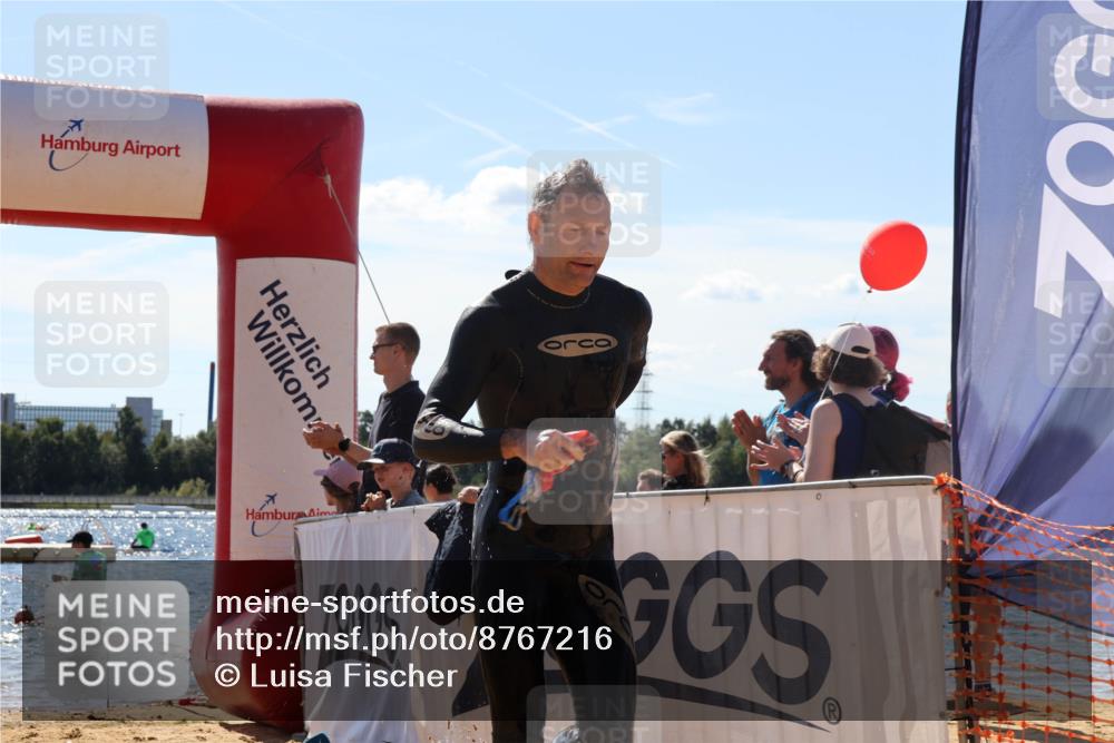 07.09.2025 - 19. Norderstedt Triathlon Luisa Fischer http://msf.ph/oto/8767216 07.09.2025 13:27:05 Schwimmen 394, 965, 1028 meine-sportfotos.de