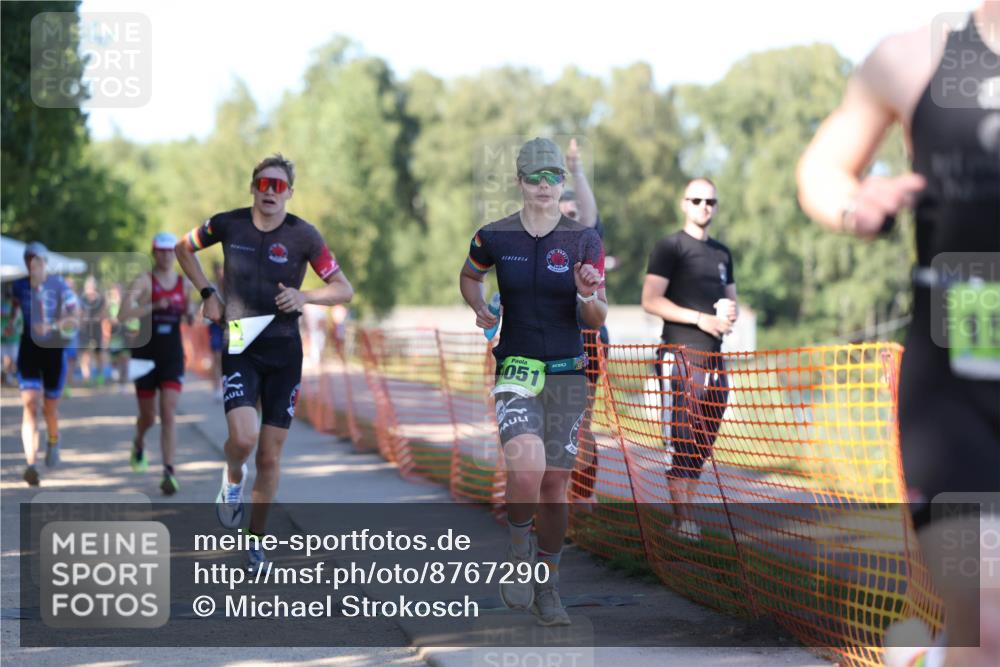 07.09.2025 - 19. Norderstedt Triathlon Michael Strokosch http://msf.ph/oto/8767290 07.09.2025 16:14:59 Laufen 479, 494, 1051, 1065, 1590, 1600 meine-sportfotos.de