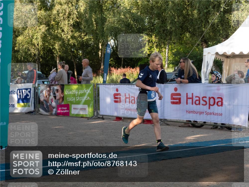 07.09.2025 - 19. Norderstedt Triathlon Zöllner http://msf.ph/oto/8768143 07.09.2025 09:15:40 Ziel 52 meine-sportfotos.de