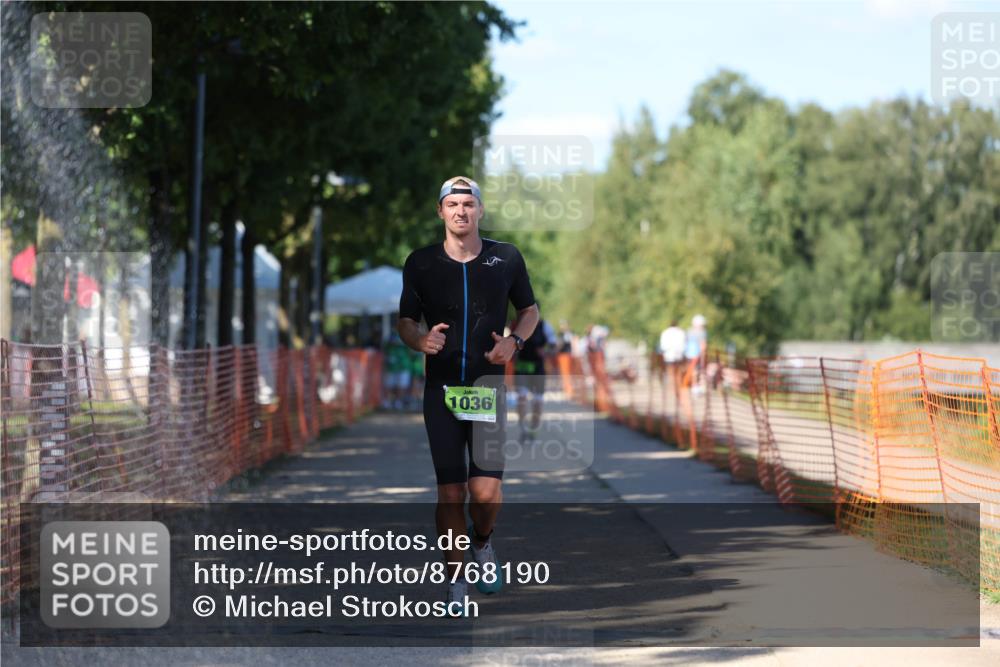 07.09.2025 - 19. Norderstedt Triathlon Michael Strokosch http://msf.ph/oto/8768190 07.09.2025 15:21:52 Laufen  meine-sportfotos.de