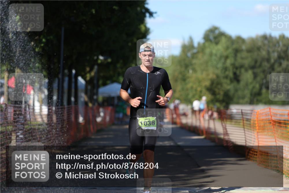 07.09.2025 - 19. Norderstedt Triathlon Michael Strokosch http://msf.ph/oto/8768204 07.09.2025 15:21:53 Laufen  meine-sportfotos.de