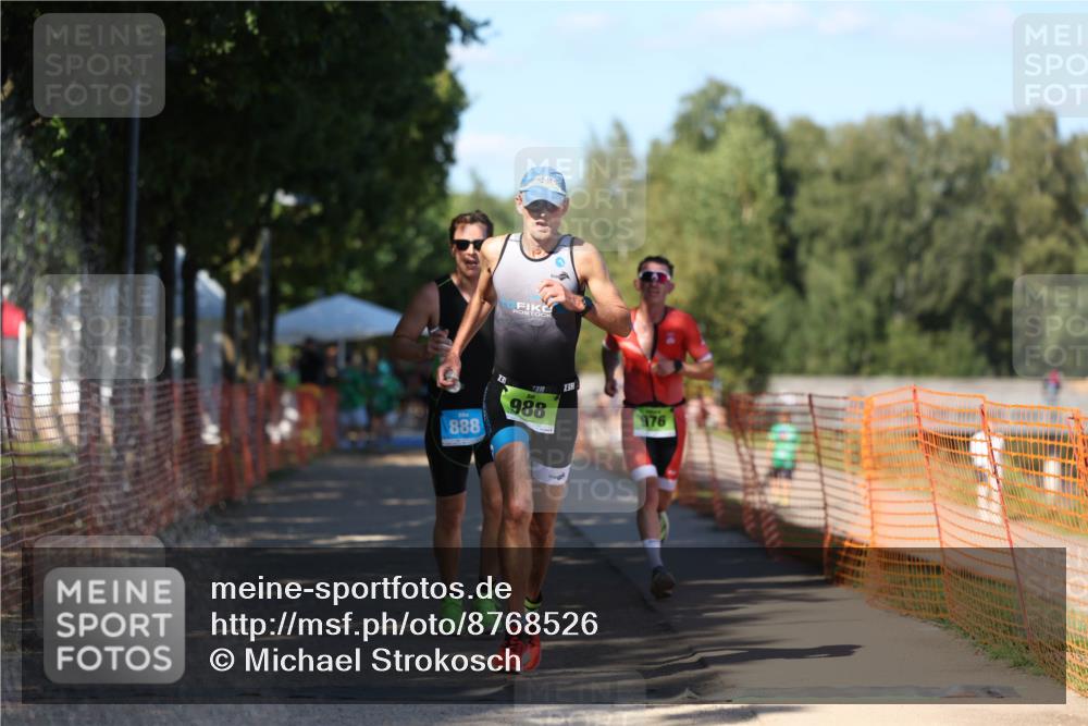 07.09.2025 - 19. Norderstedt Triathlon Michael Strokosch http://msf.ph/oto/8768526 07.09.2025 15:23:39 Laufen 888 meine-sportfotos.de