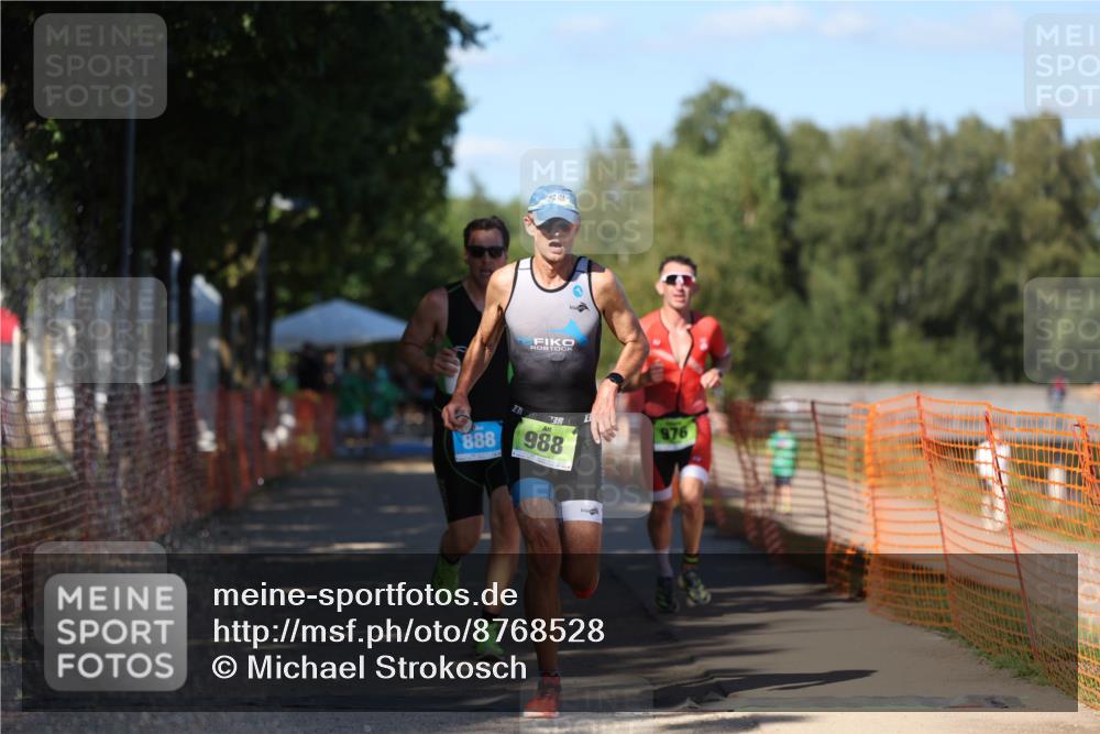 07.09.2025 - 19. Norderstedt Triathlon Michael Strokosch http://msf.ph/oto/8768528 07.09.2025 15:23:39 Laufen 888 meine-sportfotos.de