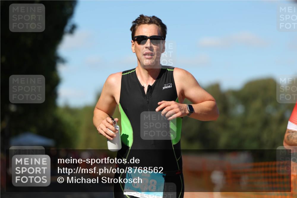07.09.2025 - 19. Norderstedt Triathlon Michael Strokosch http://msf.ph/oto/8768562 07.09.2025 15:23:42 Laufen 888 meine-sportfotos.de