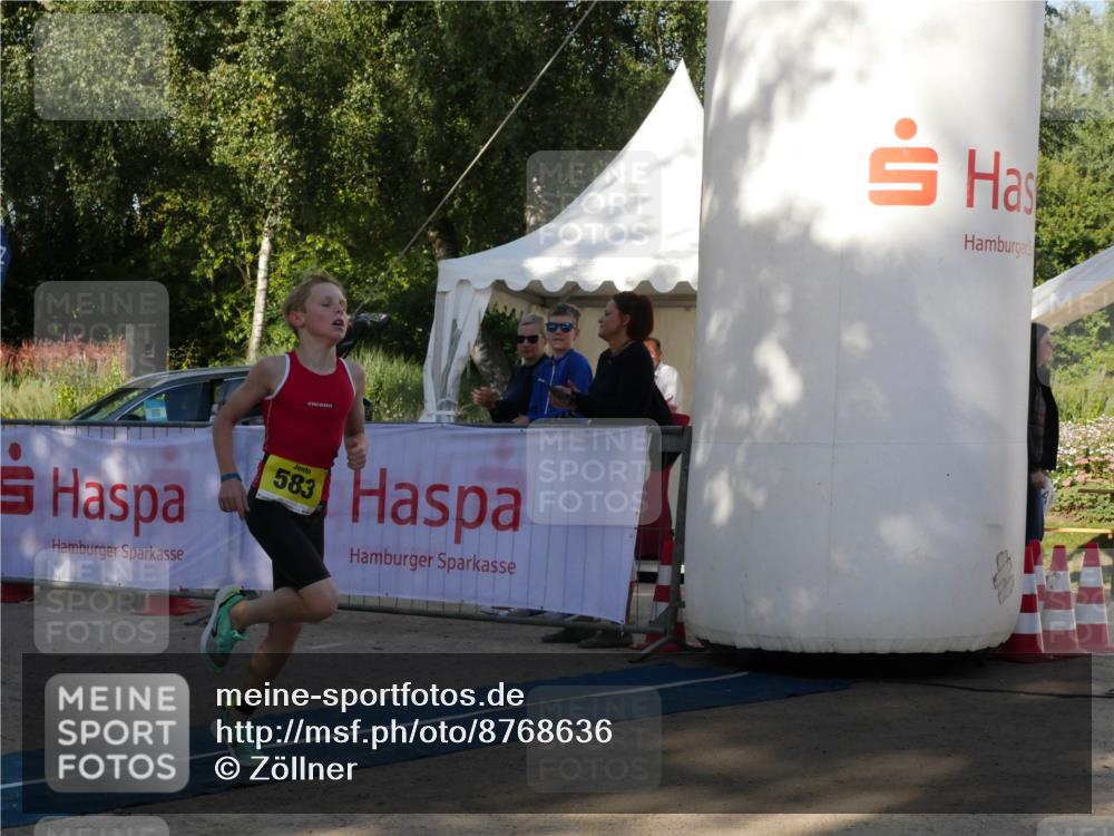 07.09.2025 - 19. Norderstedt Triathlon Zöllner http://msf.ph/oto/8768636 07.09.2025 09:45:30 Ziel 583 meine-sportfotos.de