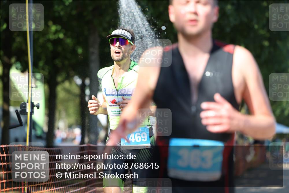07.09.2025 - 19. Norderstedt Triathlon Michael Strokosch http://msf.ph/oto/8768645 07.09.2025 15:24:11 Laufen 363, 1025 meine-sportfotos.de