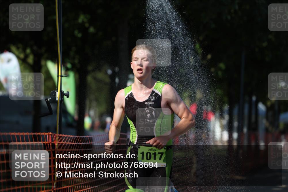 07.09.2025 - 19. Norderstedt Triathlon Michael Strokosch http://msf.ph/oto/8768694 07.09.2025 15:24:34 Laufen 872 meine-sportfotos.de