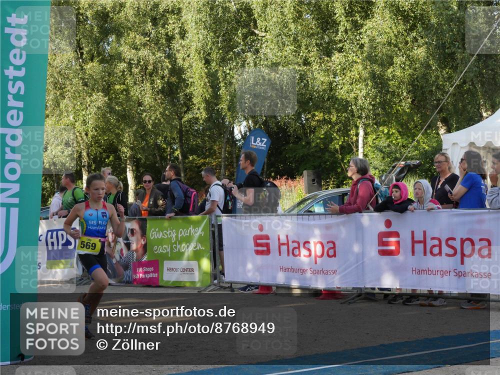 07.09.2025 - 19. Norderstedt Triathlon Zöllner http://msf.ph/oto/8768949 07.09.2025 09:48:49 Ziel 569 meine-sportfotos.de