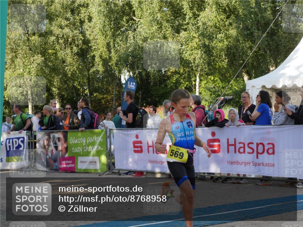 07.09.2025 - 19. Norderstedt Triathlon Zöllner http://msf.ph/oto/8768958 07.09.2025 09:48:50 Ziel 569 meine-sportfotos.de
