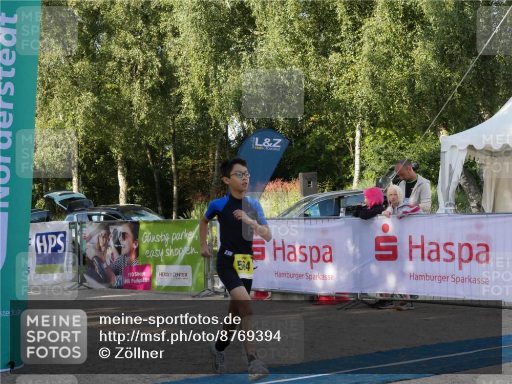 07.09.2025 - 19. Norderstedt Triathlon Zöllner http://msf.ph/oto/8769394 07.09.2025 09:54:49 Ziel 564 meine-sportfotos.de